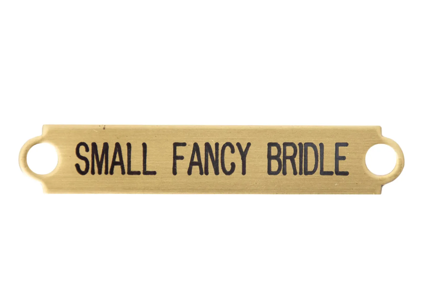 DOVER DROPSHIP 2" Fancy Bridle Nameplate