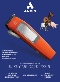 ANDIS COMPANY Andis® Easy Clip Cord/Cordless II Clipper