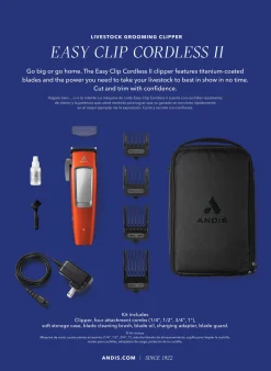 ANDIS COMPANY Andis® Easy Clip Cord/Cordless II Clipper