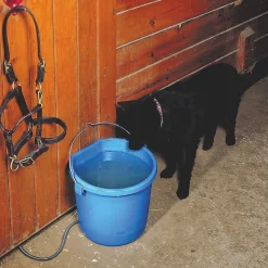 ANIMAL HEALTH INT API® 20-Quart Heated Flatback Bucket