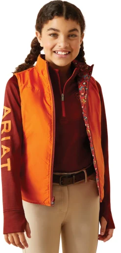 Kids ARIAT-APPAREL Ariat® Kids’ Bella Reversible Insulated Vest