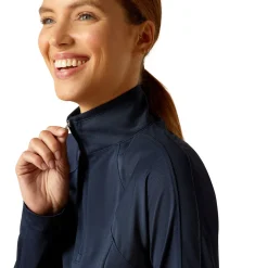 ARIAT-APPAREL Ariat® Ladies’ Sunstopper Quarter-Zip Base Layer 3.0