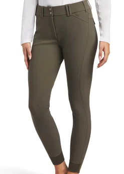 ARIAT-APPAREL Ariat® Ladies' Tri Factor Grip Knee-Patch Breech