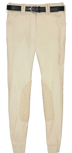 ARIAT-APPAREL Ariat® Ladies' Tri Factor Grip Knee-Patch Breech