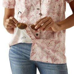 ARIAT-APPAREL Ariat® Ladies’ VenTEK™ Stretch Short Sleeve Shirt