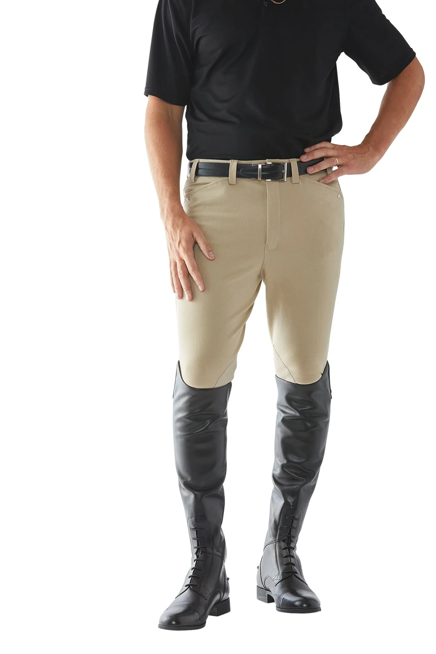 ARIAT-APPAREL Ariat® Men's Heritage Knee-Patch Breech