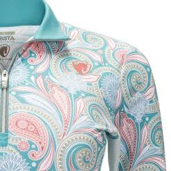 ARISTA EQUESTRIAN Arista® Ladies’ Viva Quarter-Zip Long Sleeve Shirt
