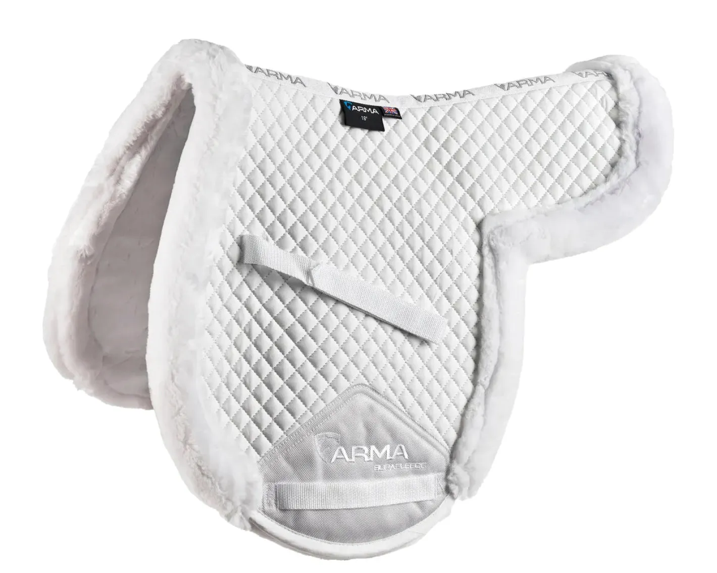 SHIRES EQUESTRIAN ARMA SupaFleece-Lined Shaped Pad