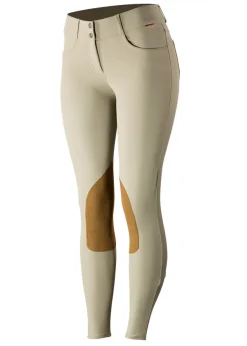 EQUINAVIA B Vertigo Ladies’ Kimberley Knee-Patch Breech with Leather Patches
