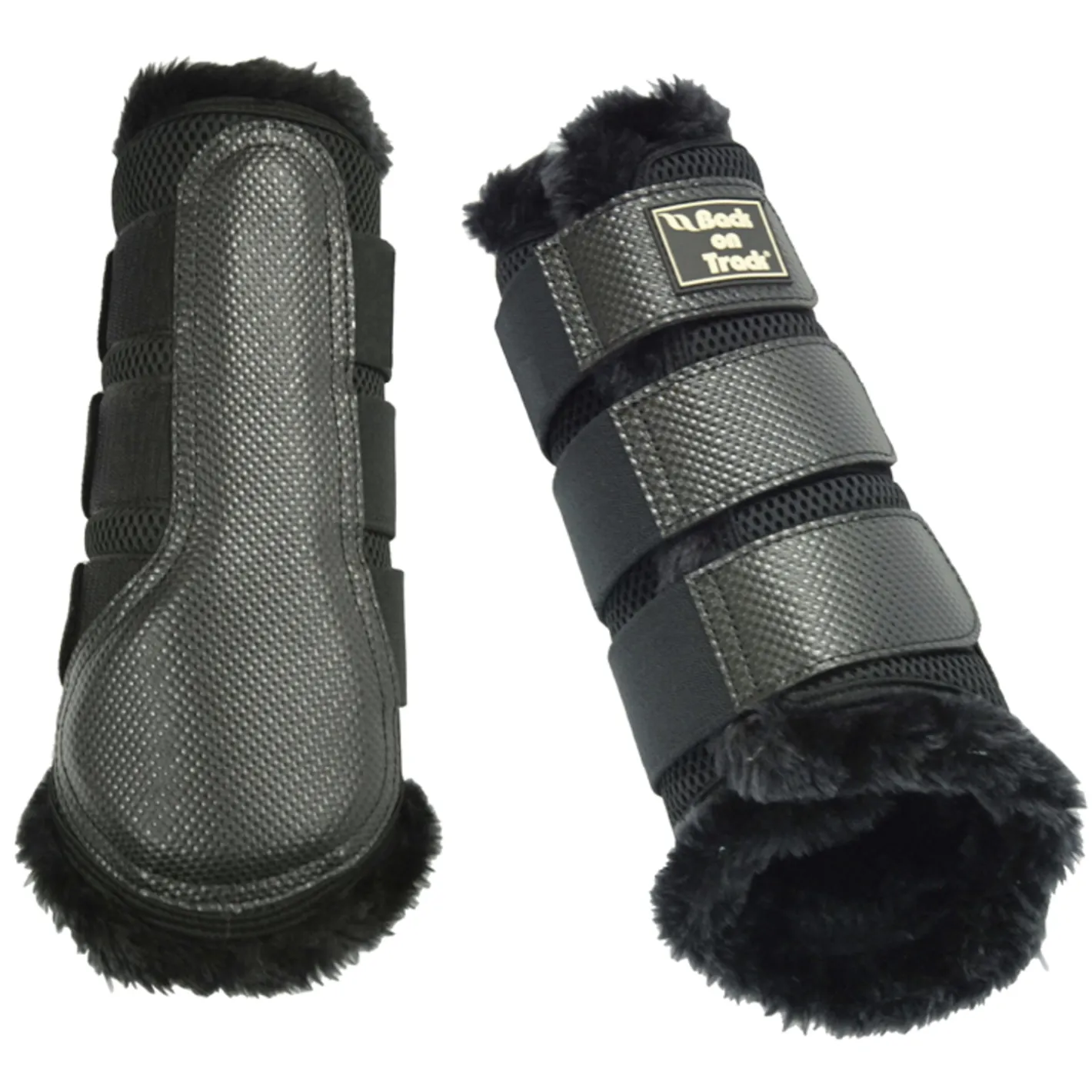 BACK ON TRACK BOT LL Back on Track® 3D Mesh Splint Boots with Faux Fur
