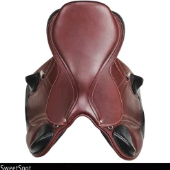SADDLERY BRANDS INTL Bates Advanta Monoflap Eventing Saddle