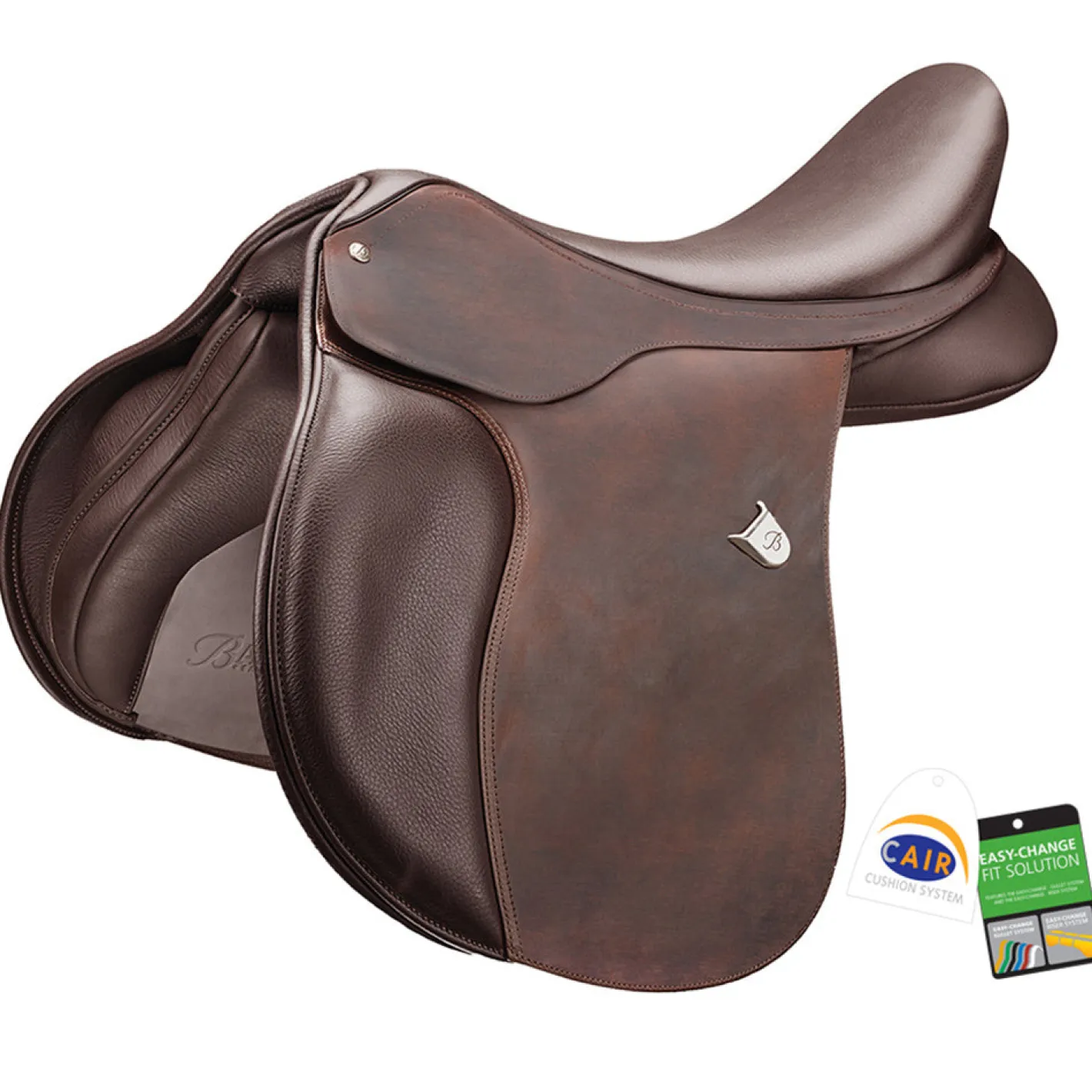 SADDLERY BRANDS INTL Bates All-Purpose Saddle in Heritage Leather with CAIR®
