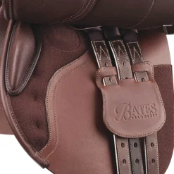 SADDLERY BRANDS INTL Bates Caprilli Close Contact+ Saddle with Extended Flap and Luxe Leather
