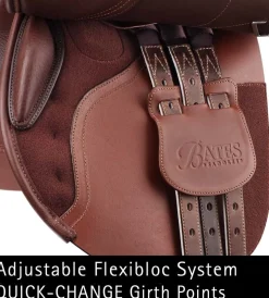 SADDLERY BRANDS INTL Bates Caprilli Close Contact Classic Saddle