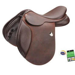 SADDLERY BRANDS INTL Bates Caprilli Close Contact Saddle with Extended Flap