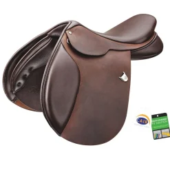 SADDLERY BRANDS INTL Bates Caprilli Close Contact Saddle with Forward Flap