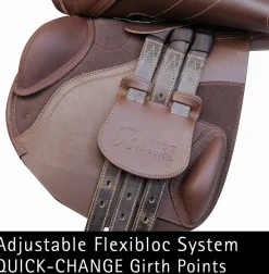 SADDLERY BRANDS INTL Bates Elevation®+ Luxe Leather Saddle