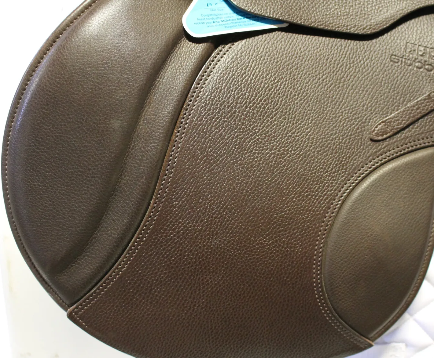 SADDLERY BRANDS INTL Bates Luxe Leather Dressage Webbers