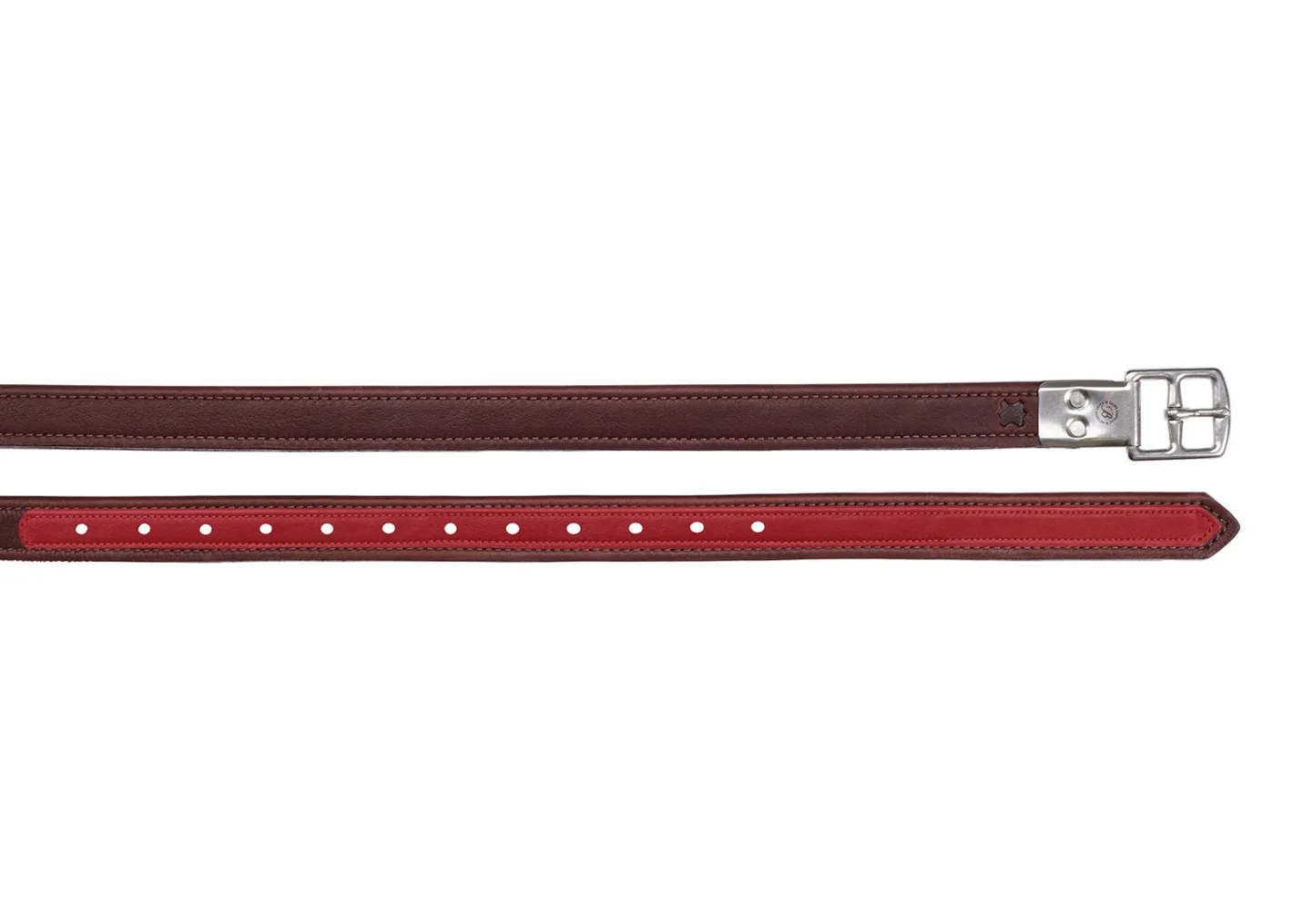 SADDLERY BRANDS INTL Bates Two-Tone Luxe Stirrup Leathers