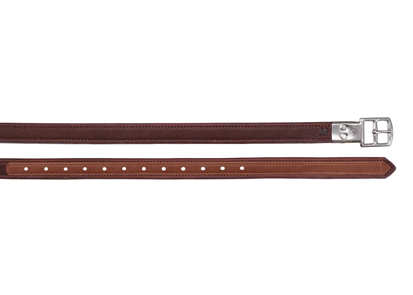 SADDLERY BRANDS INTL Bates Two-Tone Luxe Stirrup Leathers