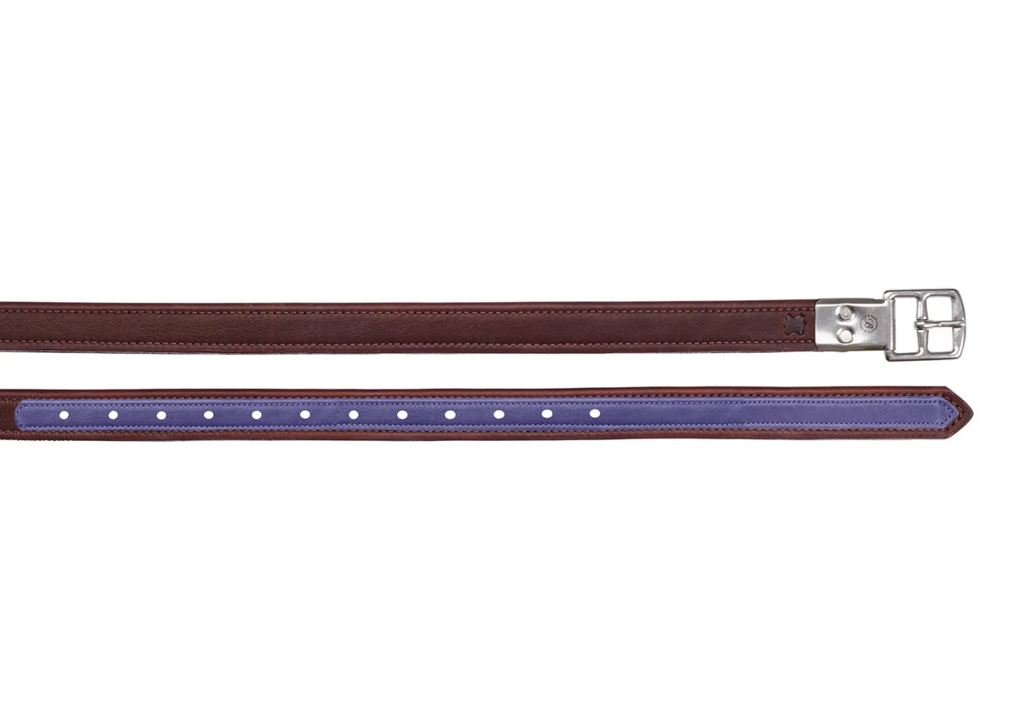 SADDLERY BRANDS INTL Bates Two-Tone Luxe Stirrup Leathers