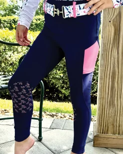 Kids BELLE AND BOW EQSTRN Belle & Bow Equestrian Children’s Riding Tight