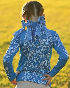 Kids BELLE AND BOW EQSTRN Belle & Bow Equestrian Girls’ Pullover Long-Sleeve Shirt
