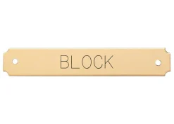 DOVER DROPSHIP Belt Nameplate