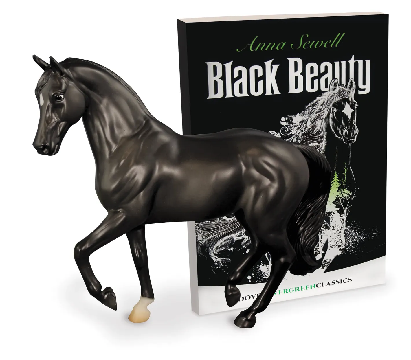 Kids REEVES INTERNATIONAL Breyer® Classics® Black Beauty Horse and Book Set
