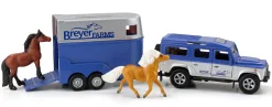 Kids REEVES INTERNATIONAL Breyer® Farms Land Rover® & Tag-a-Long Trailer Set