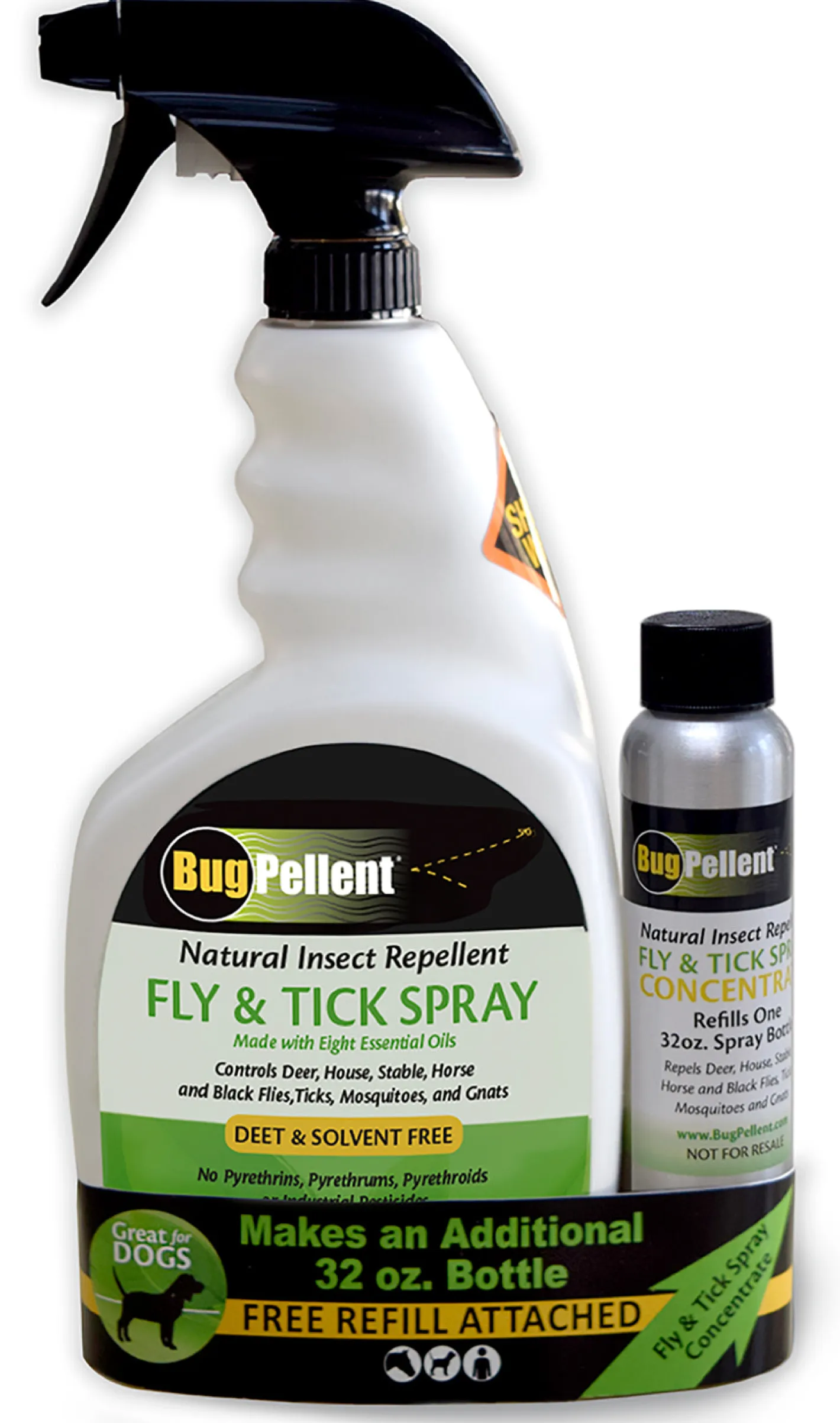 ERS BugPellent® Natural Fly & Tick Spray Set