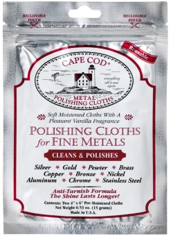 CAPE COD POLISH CO Cape Cod Metal Polishing Cloth