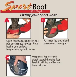 TOKLAT ORIGINALS Cavallo™ Sport Regular Sole Hoof Boots