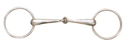 ERS Centaur® Solid Mouth Loose Ring Snaffle Bit
