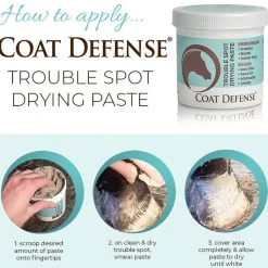 HORSEPOWDER INC Coat Defense® Trouble Spot Drying Paste