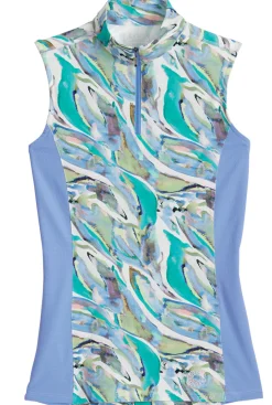 KIRSCH CoolBlast® 100 Ladies’ Lakeland Sleeveless Print Shirt