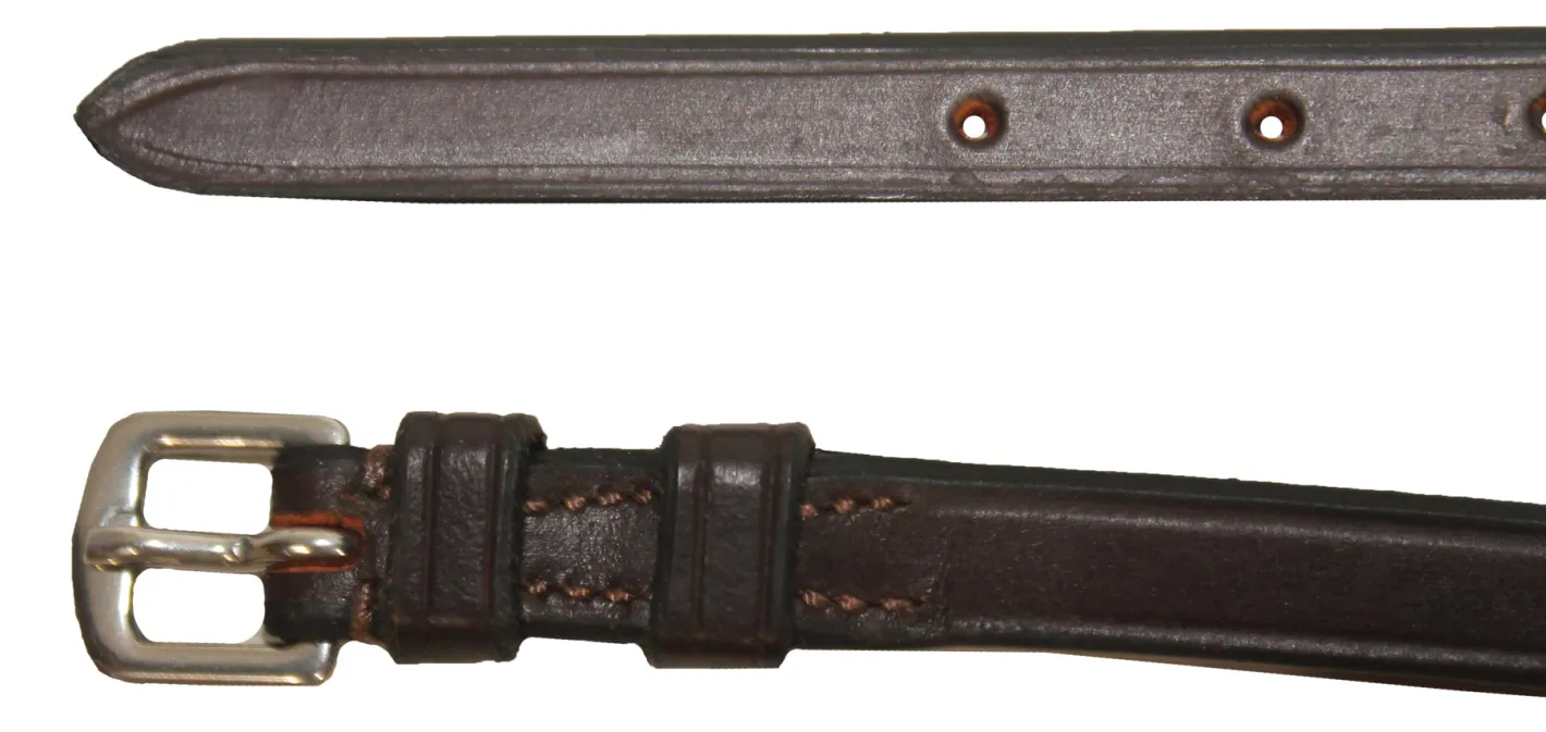 INTREPID INTL Coronet™ English Leather Spur Straps with Keepers