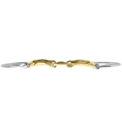 INT RIDING HELMET Curved Mouth Hunter D-Ring Bit with Lozenge