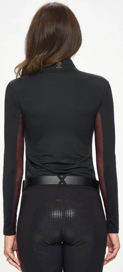 DANCING EQUESTRIAN Ladies’ Signature Mesh Long Sleeve Shirt