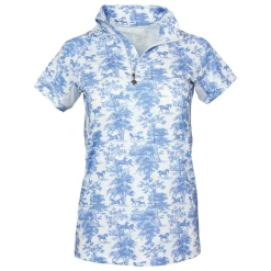 JPC EQUESTRIAN Dapplebay Equestrian Toile Short-Sleeve Sun Shirt