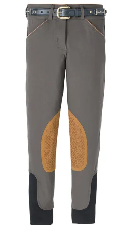 Kids KARAN LETEX DS Girls' Beverly Double-Grip Knee-Patch Breech