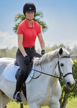 KIRSCH DS Ladies’ Iva Short Sleeve Polo Shirt