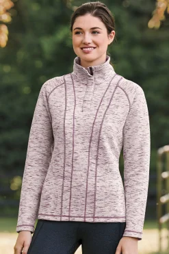 KIRSCH DS Textured Snap Neck Pullover
