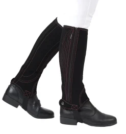 Kids WEATHERBEETA Dublin® Children's Easy-Care Contrast Stitch Half Chaps
