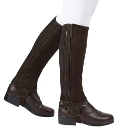 Kids WEATHERBEETA Dublin® Children's Suede II Half Chaps