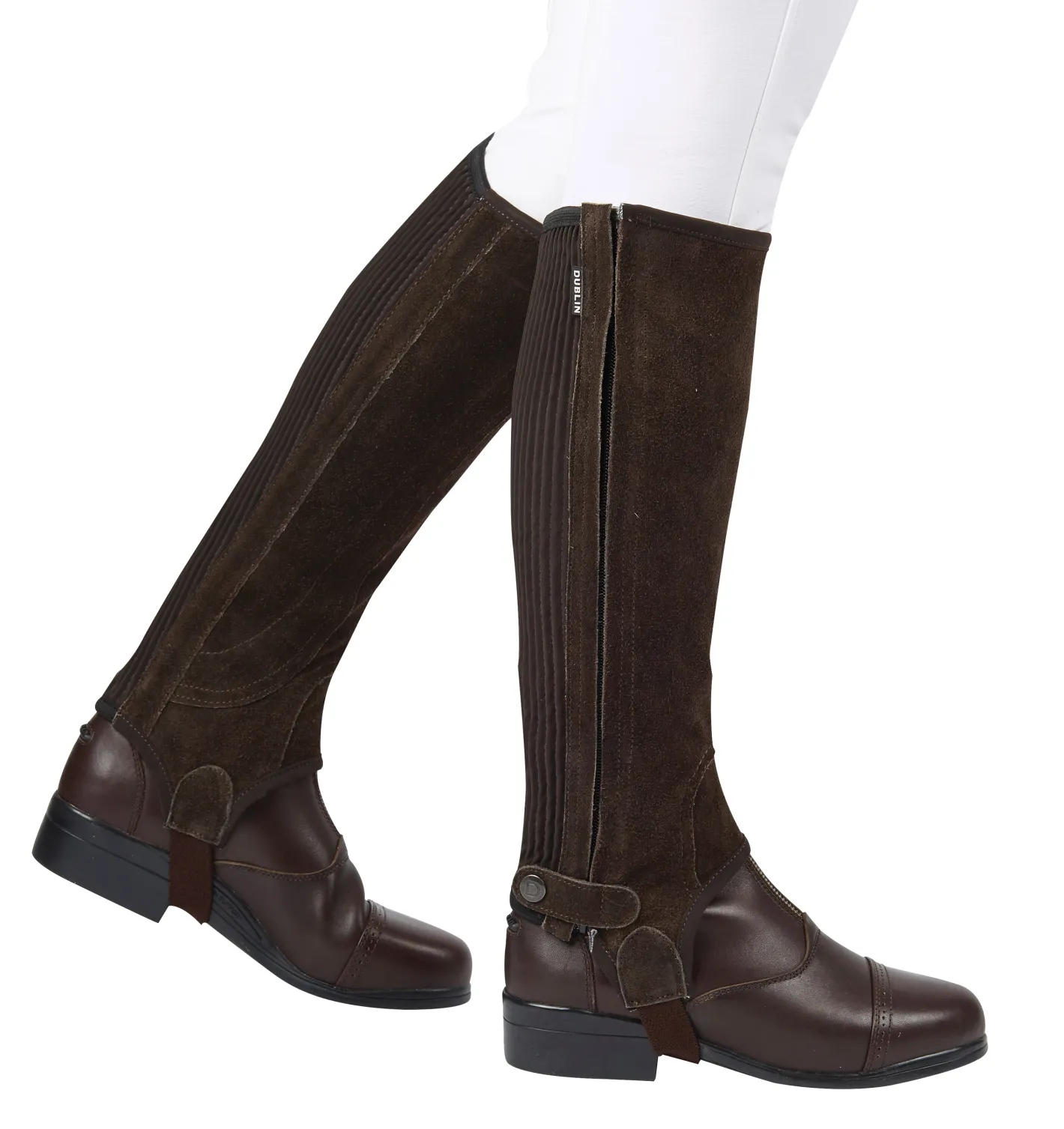 Kids WEATHERBEETA Dublin® Children's Suede II Half Chaps