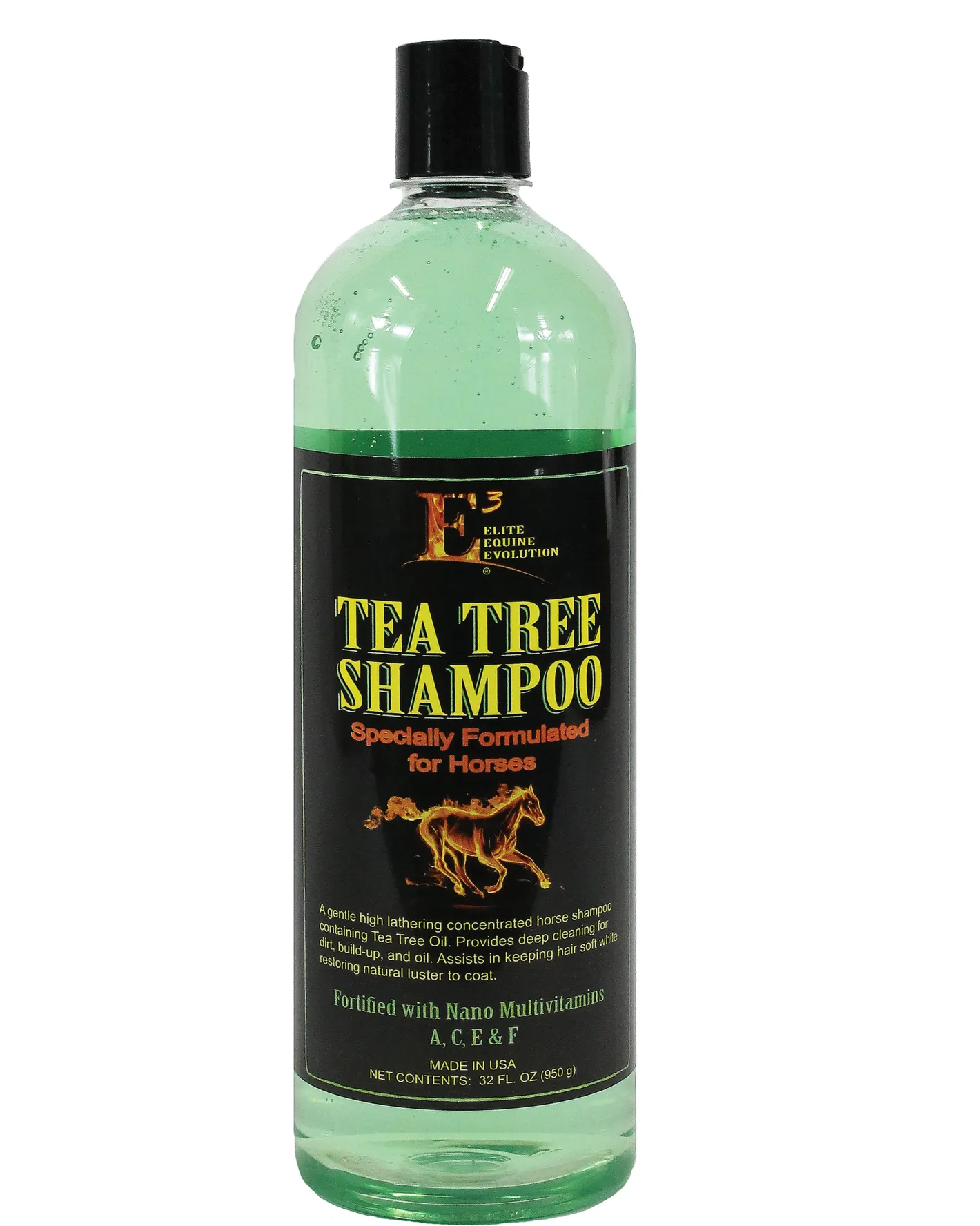 ANIMAL HEALTH INT E3® Elite Equine Evolution Tea Tree Shampoo - Quart