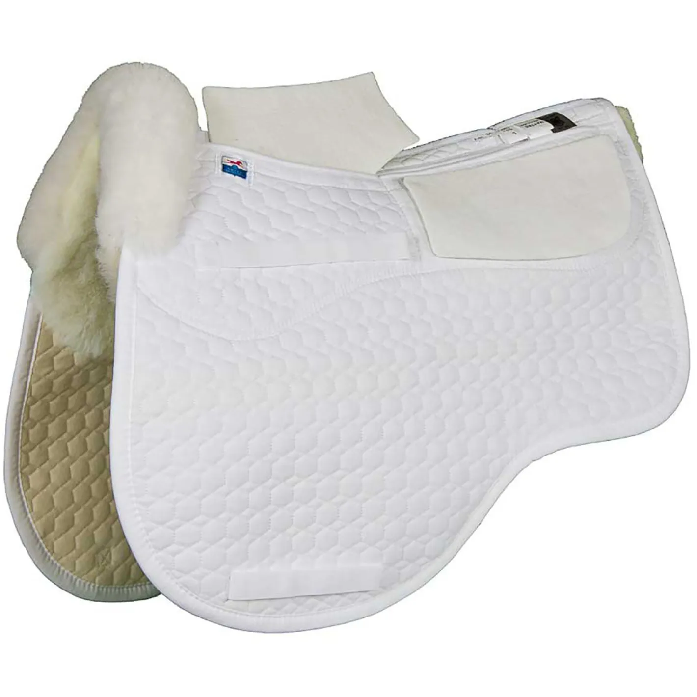 WORLD EQUSTRN BRNDS E.A. Mattes All-Purpose Eurofit Correction Pad with Bare Flaps and Pockets for Shims