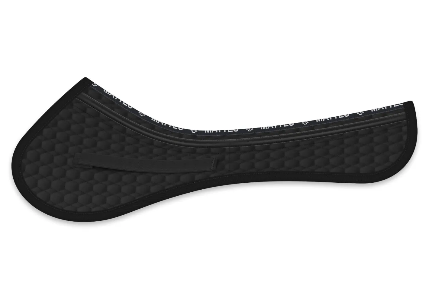 WORLD EQUSTRN BRNDS E.A. Mattes Jump Quilt Only Correction Half Pad with Pockets for Shims