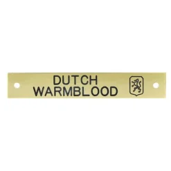 DOVER DROPSHIP Engraved Breed Logo